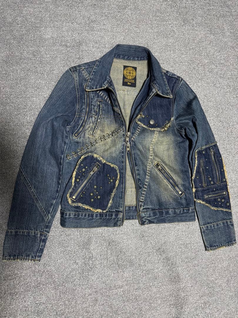 00s midas デニムジャケット　M