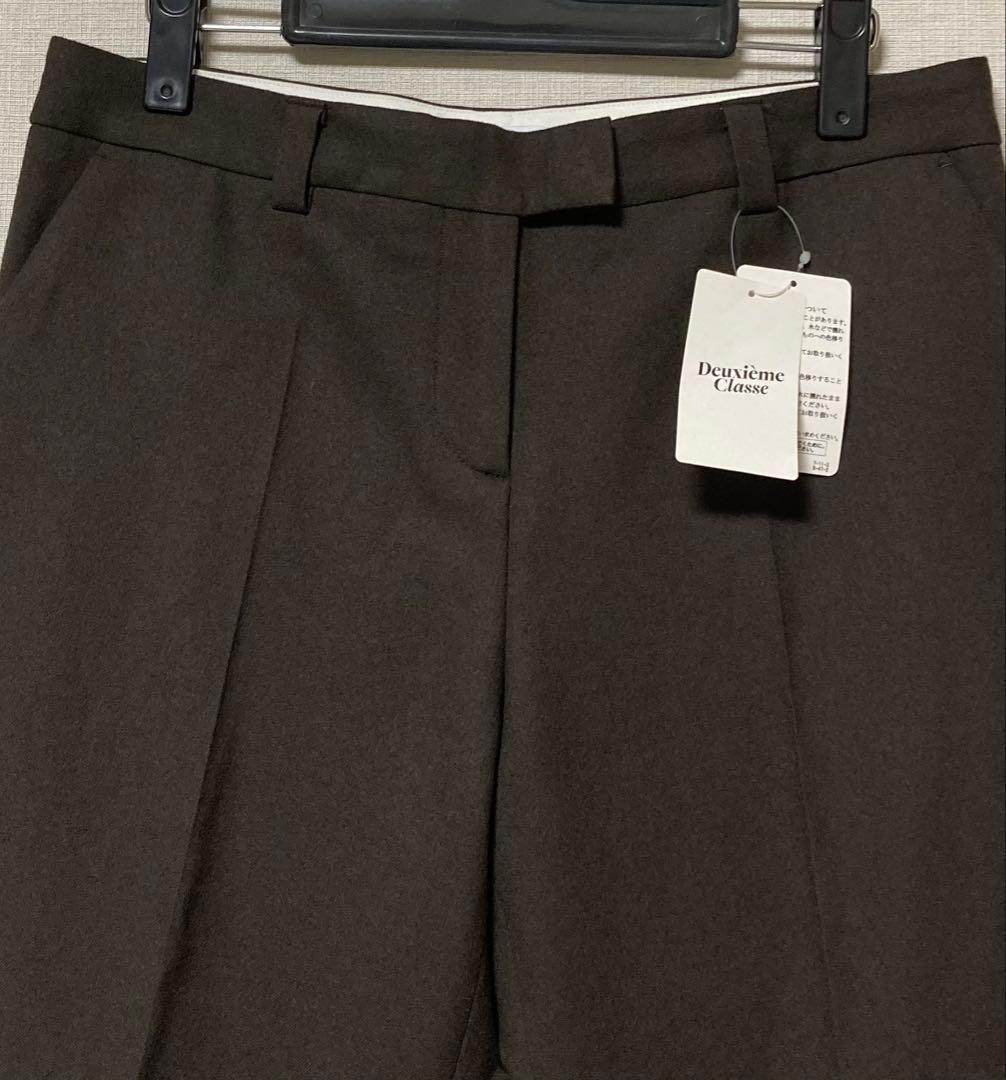 EVERYDAY I LIKE. 新品！スリムフレアパンツ 38 ブラウン