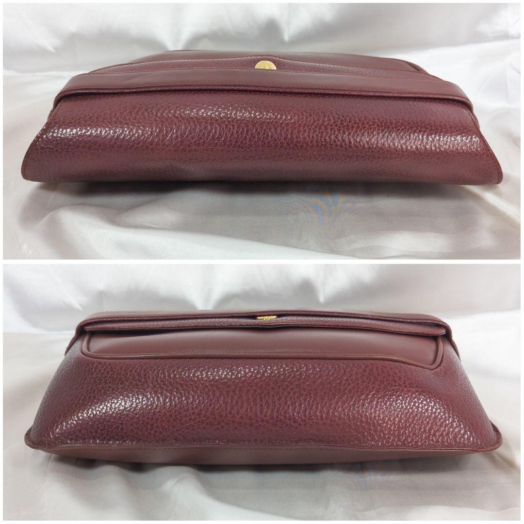 【極美品】 カルティエ マスト ドゥ クラッチバッグ 保存袋付き