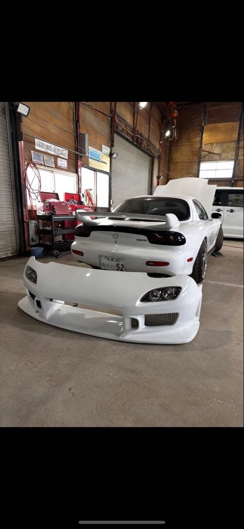 FD3S RX7 フロントバンパー C-WEST きた