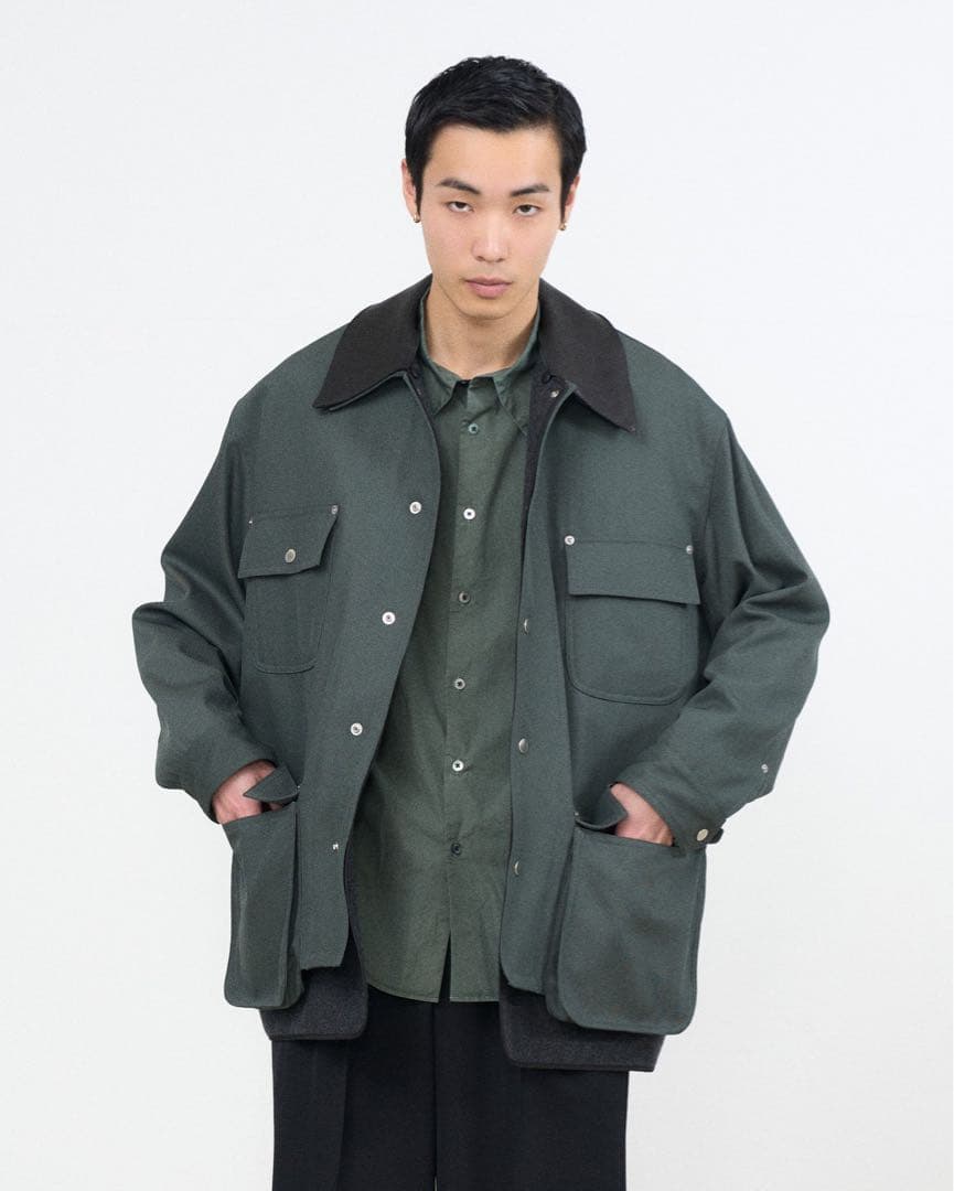 ジャケット・アウター YOKE Graphpaper Techno Wool Nylon Jacket