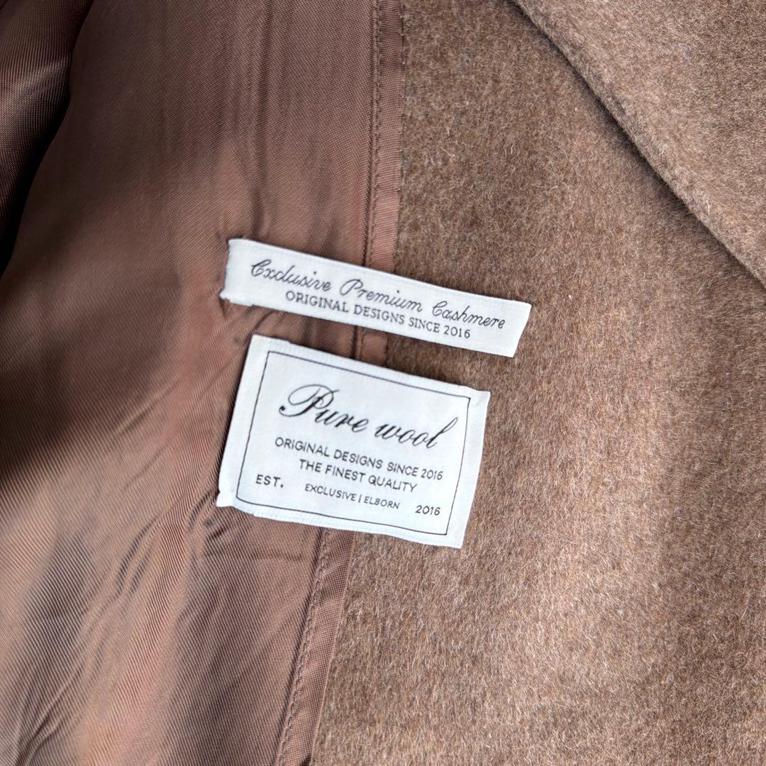 ジャケット・アウター ELBORN TATE CASHMERE HAND-MADE COAT