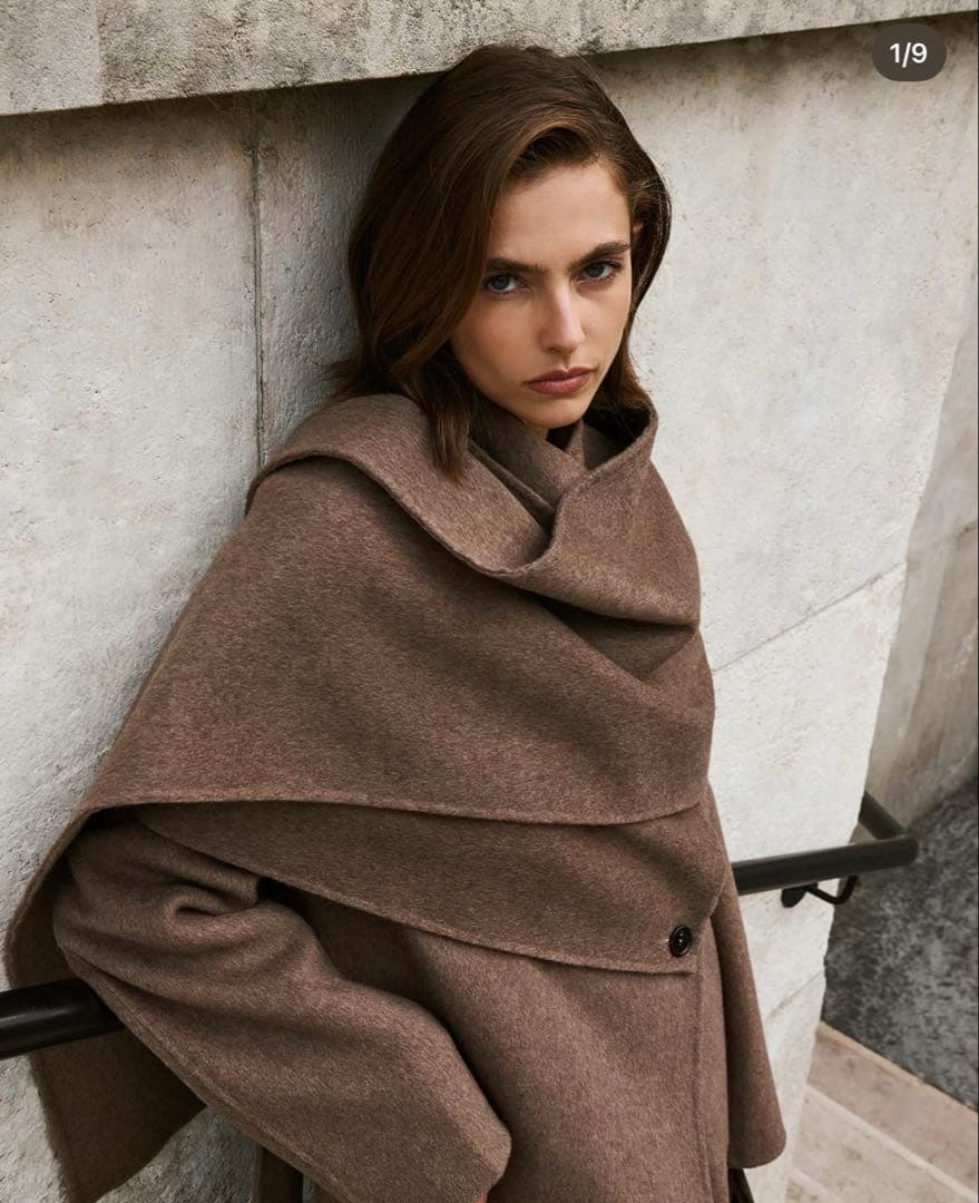 ジャケット・アウター ELBORN TATE CASHMERE HAND-MADE COAT