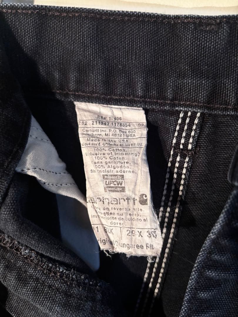 タ*ク様 Carhartt Double Knee 29X30 made in