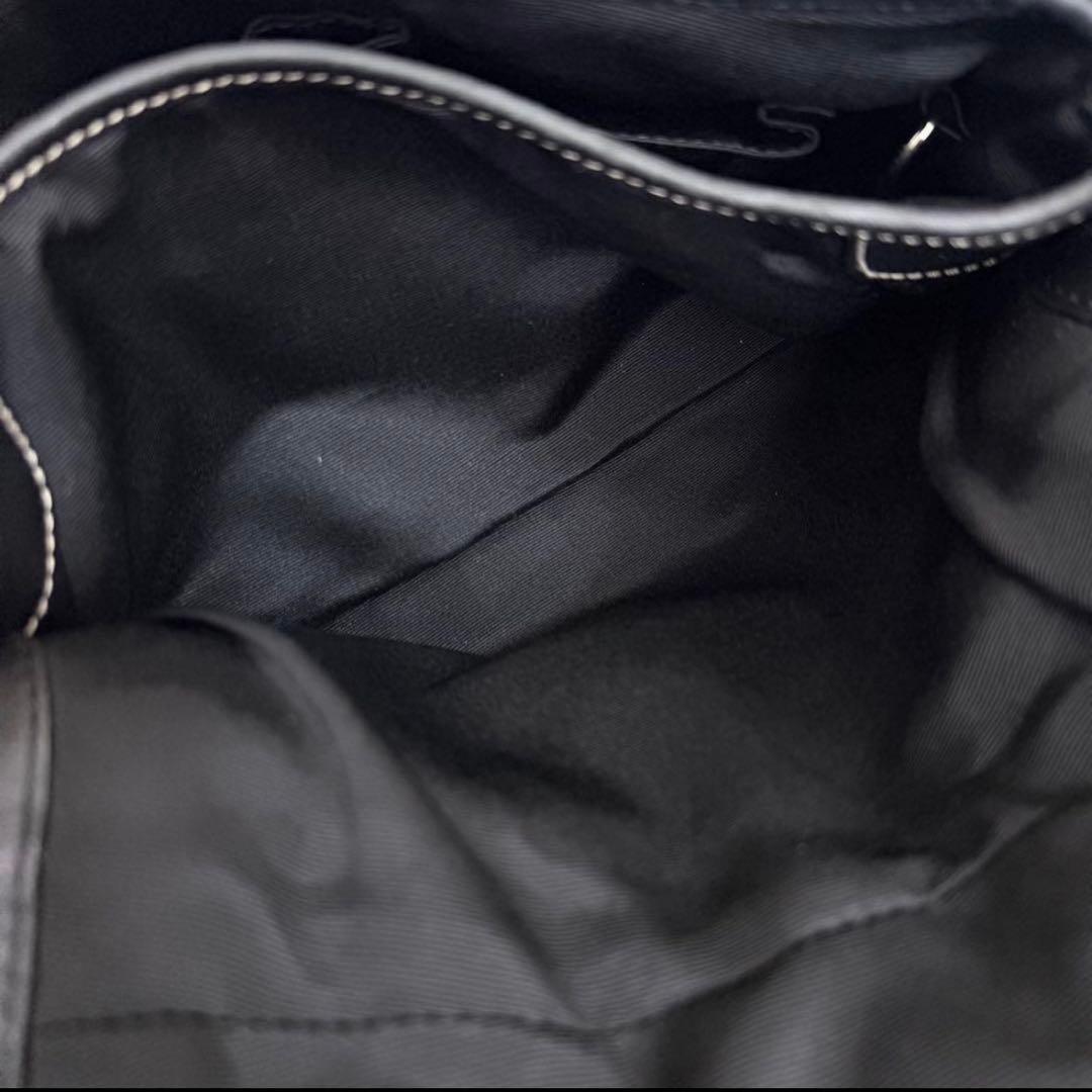 バッグ Coach Small Soho Black Leather Shoulder