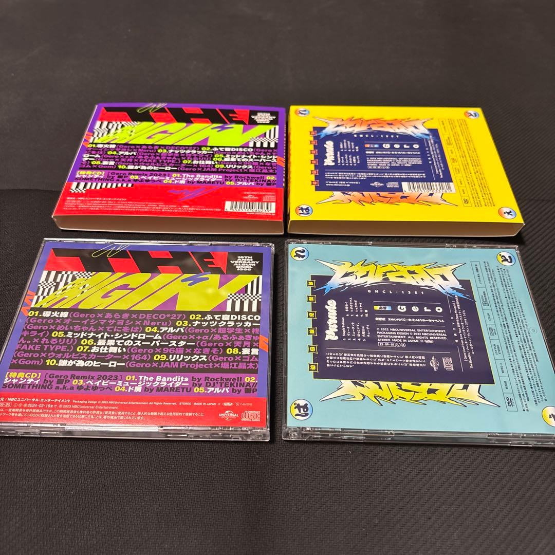 邦楽 Gero THE ORIGIN Parade CD DVD