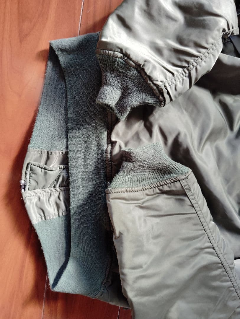 MA-1ジャケット グランドクルー　ALPHA社製 Made in USA