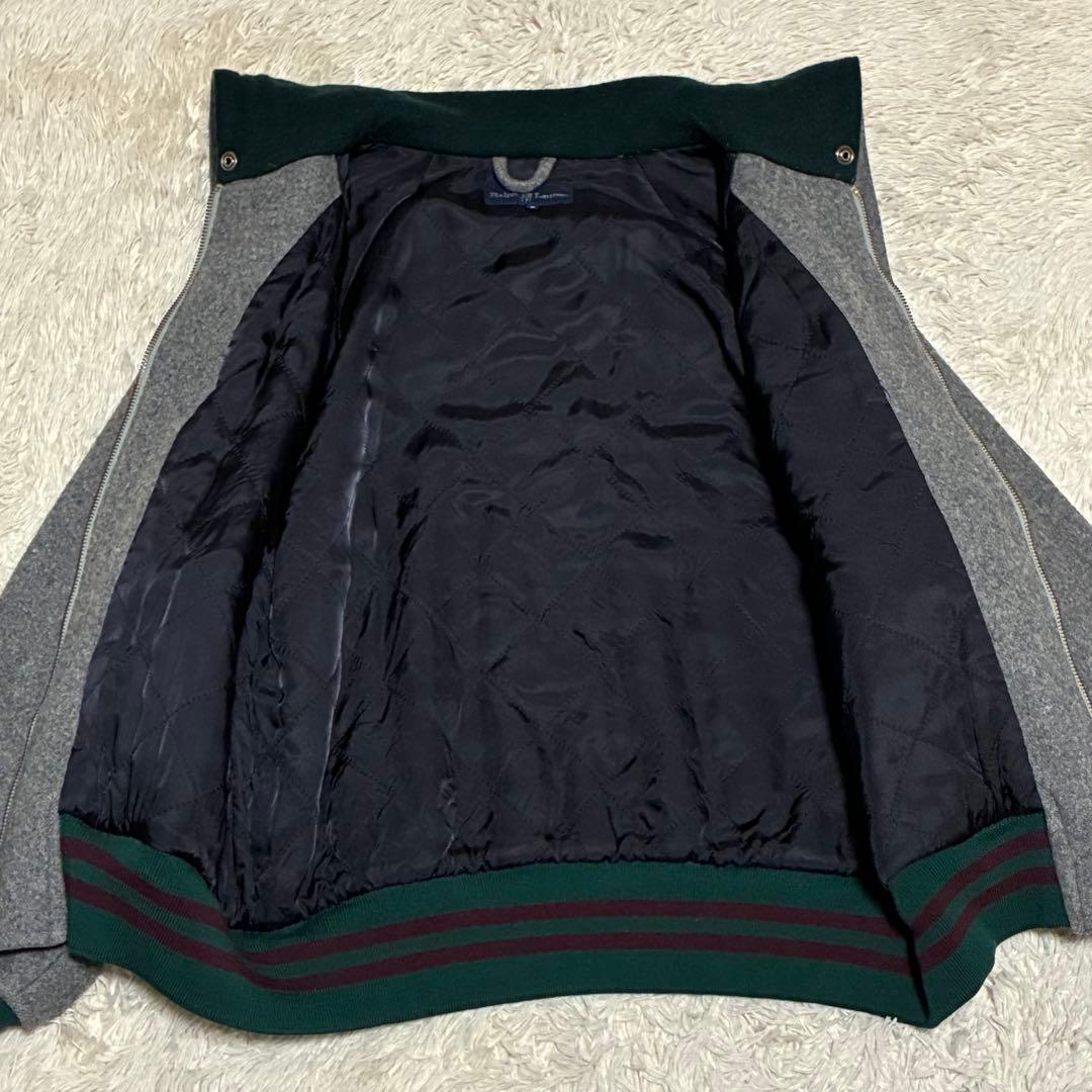 RALPH LAUREN ワッペン ブランドロゴ セーラカラー ブルゾン