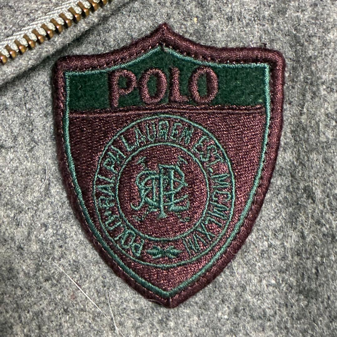 RALPH LAUREN ワッペン ブランドロゴ セーラカラー ブルゾン