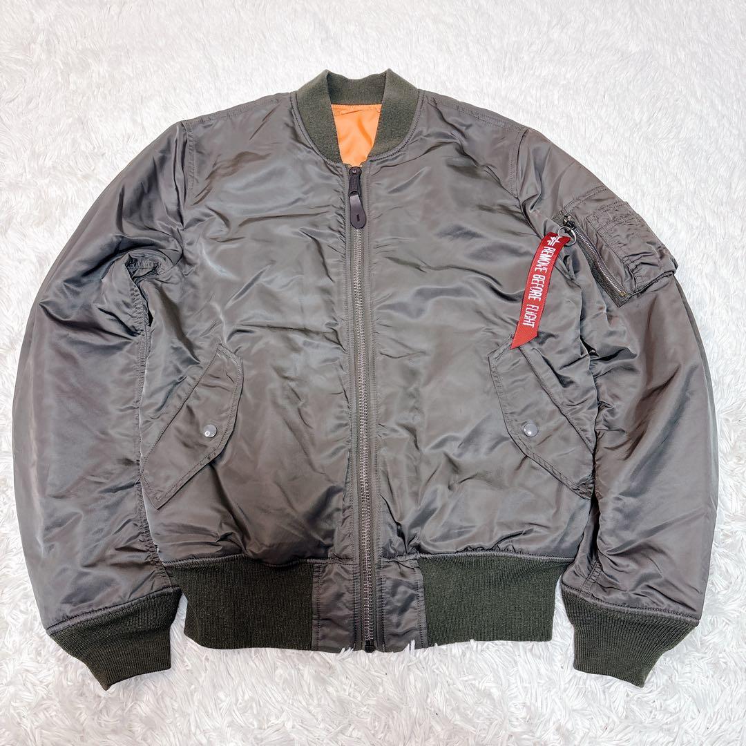 真*介様 アルファインダストリーズ　フライトジャケット　ma-1 ボンバー　短丈