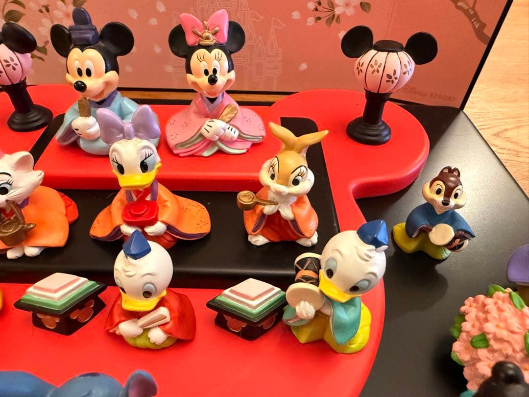 東京ディズニーリゾート ひな祭り フィギュアセット