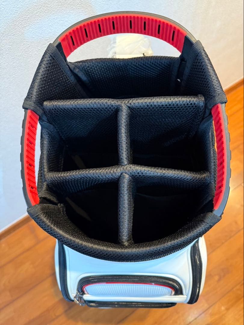 Srixon キャディバッグ ホワイト 10.0型 GGC-S205