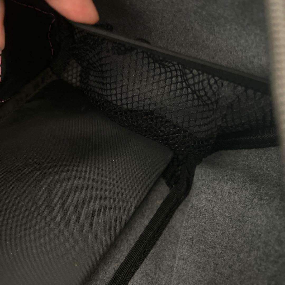 【美品】【希少】イーストボーイ　スクールバッグ　軽量合皮　こげちゃ　 ピンク