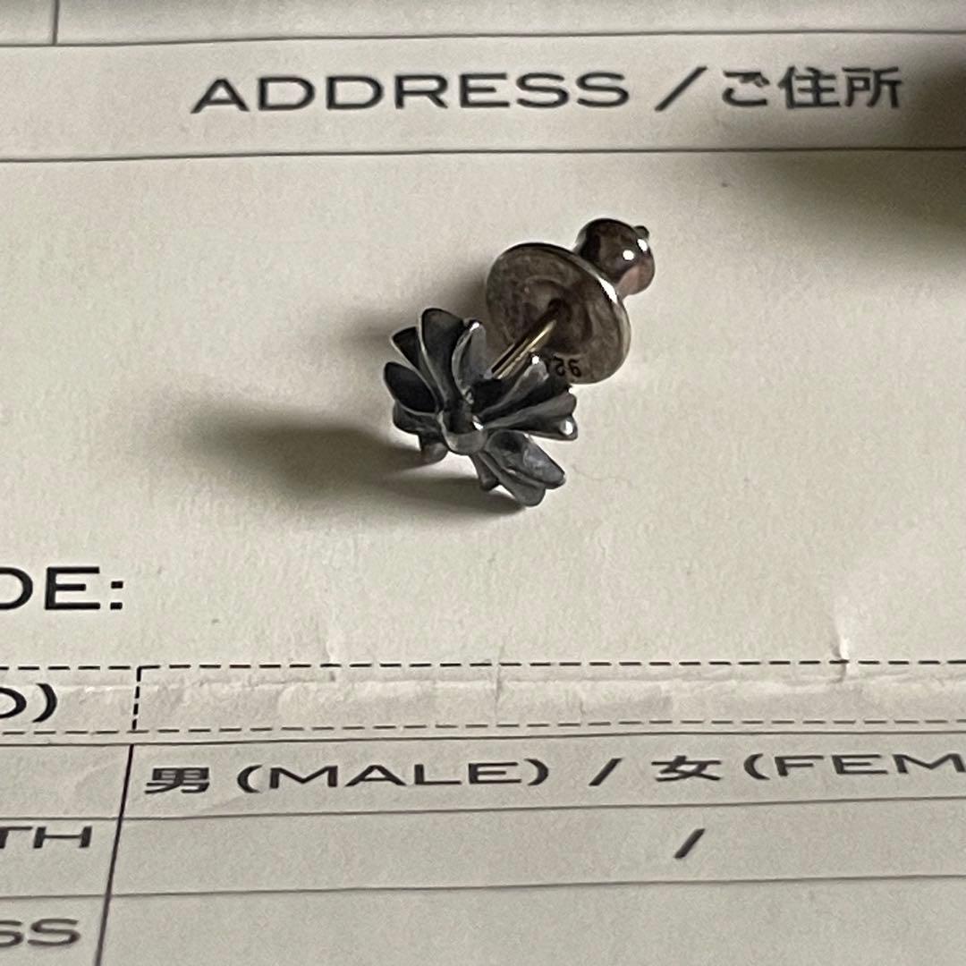 クロムハーツ No2 CH PLUS スタッド ピアス