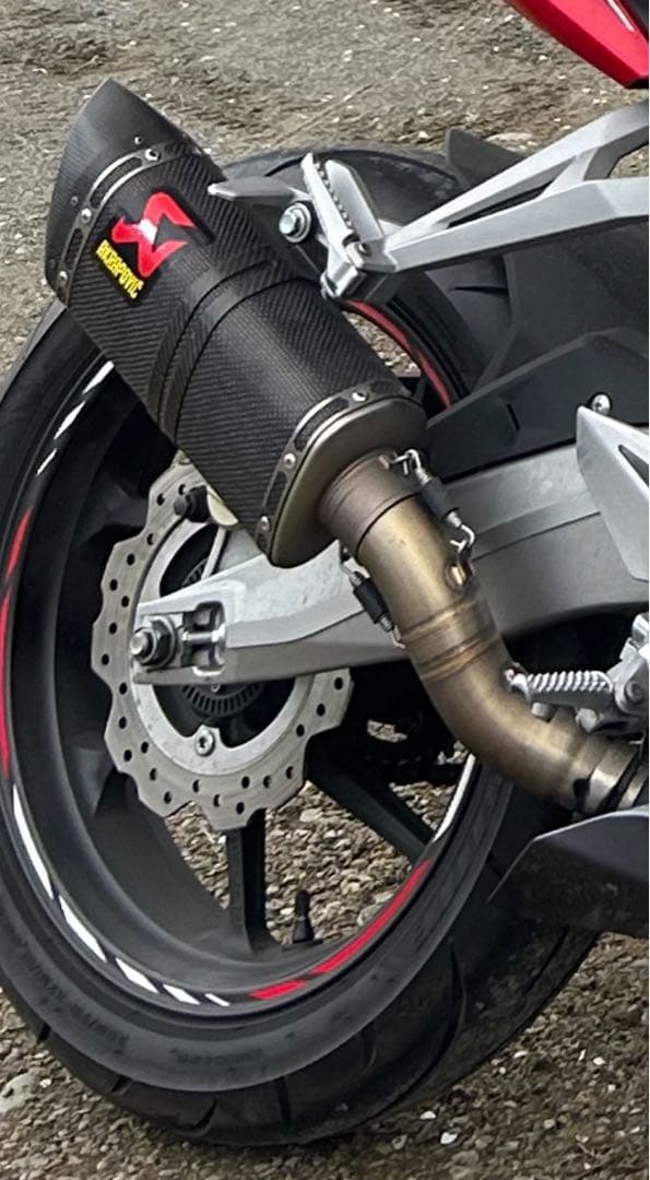 cbr250rr MC51 Akrapovic スリップオンマフラー