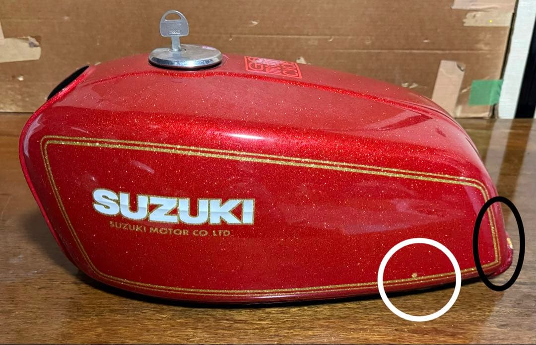 GT380 b7 タンク サイドカバー セット