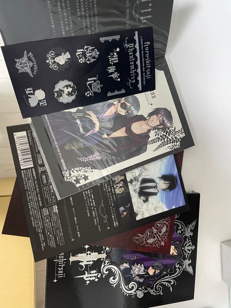 アニメイト特典付 黒執事 アニメⅠ期 完全生産DVD1〜9 全巻セット クロコレ