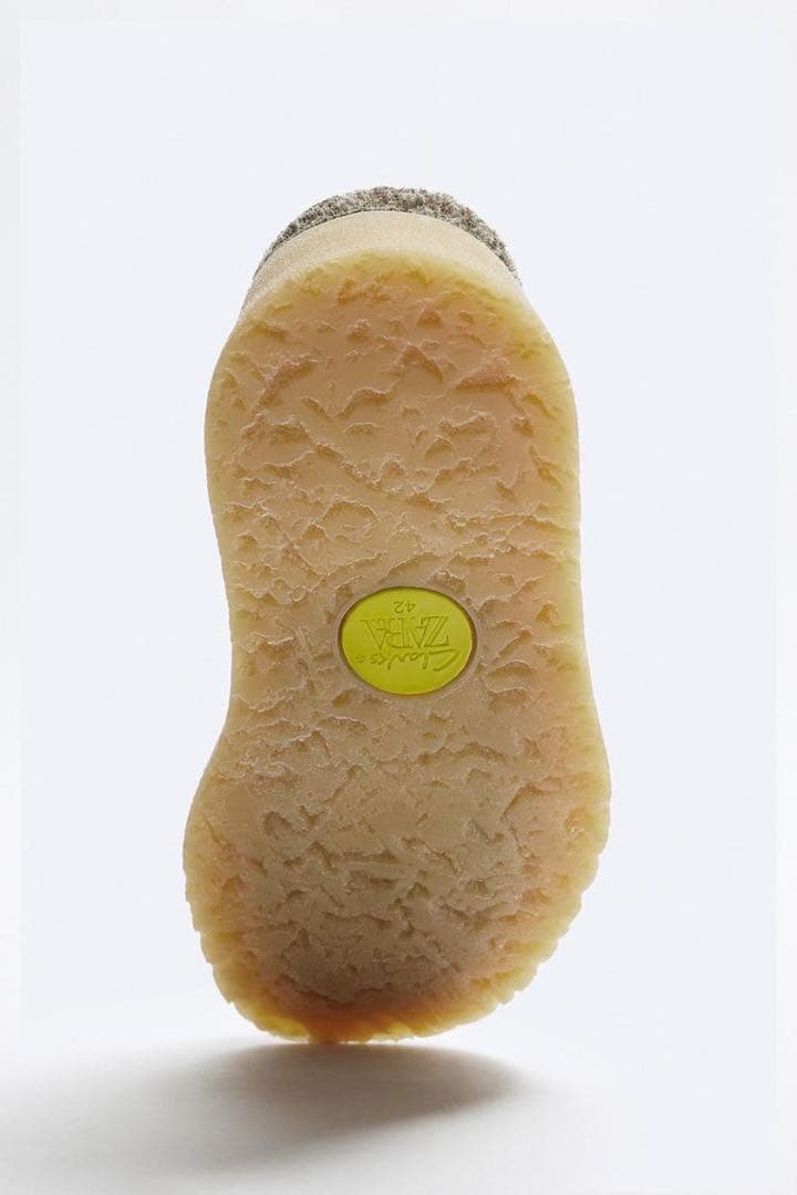 CLARKS × ZARA レザーミュール