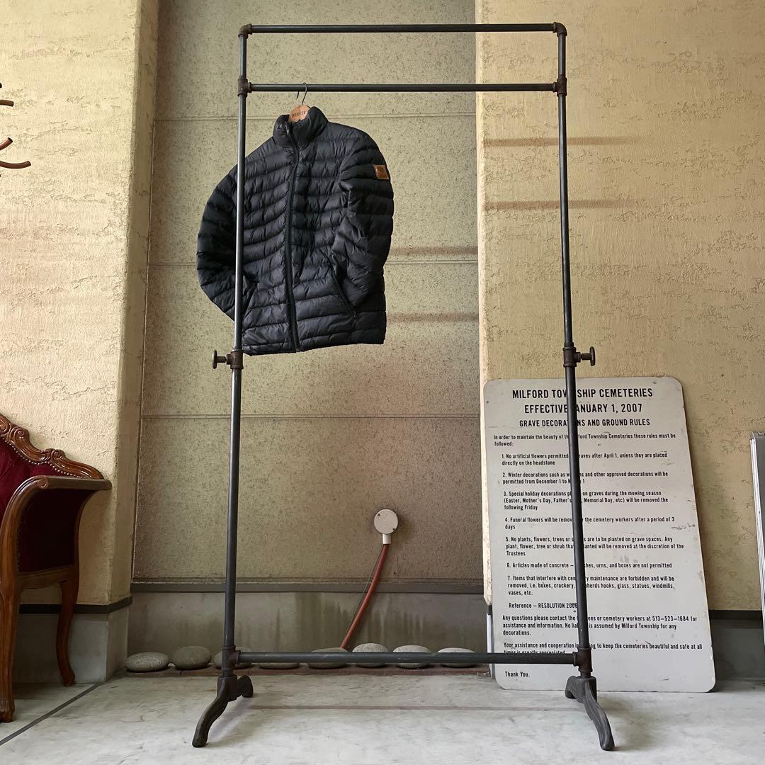 インダストリアル 鉄製 アイアン 配管パイプ ハンガーラック 無骨 シャビー