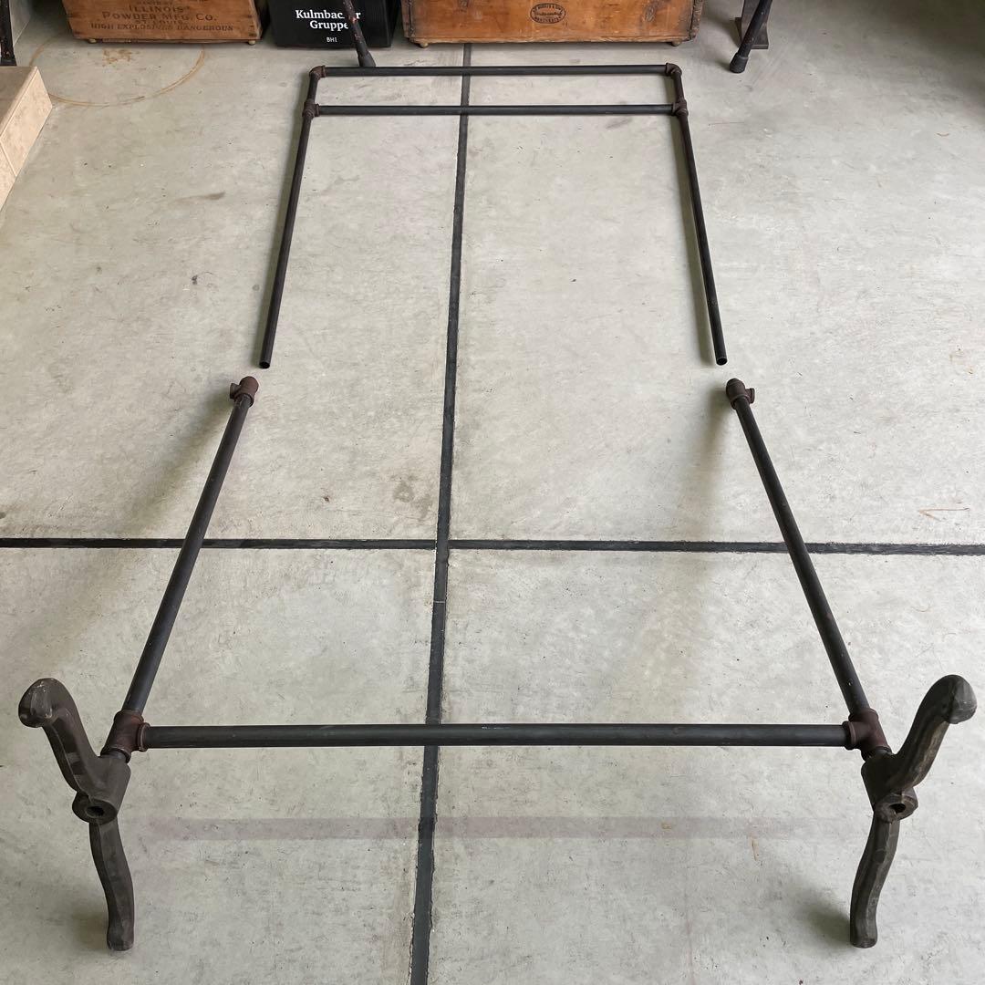 インダストリアル 鉄製 アイアン 配管パイプ ハンガーラック 無骨 シャビー