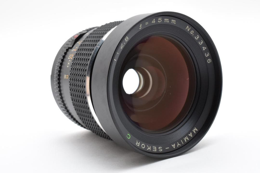 ■動作良好■ MAMIYA SEKOR C 45mm F2.8 C220C330
