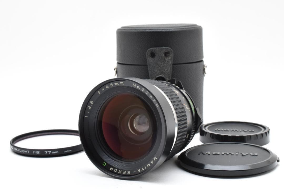 ■動作良好■ MAMIYA SEKOR C 45mm F2.8 C220C330