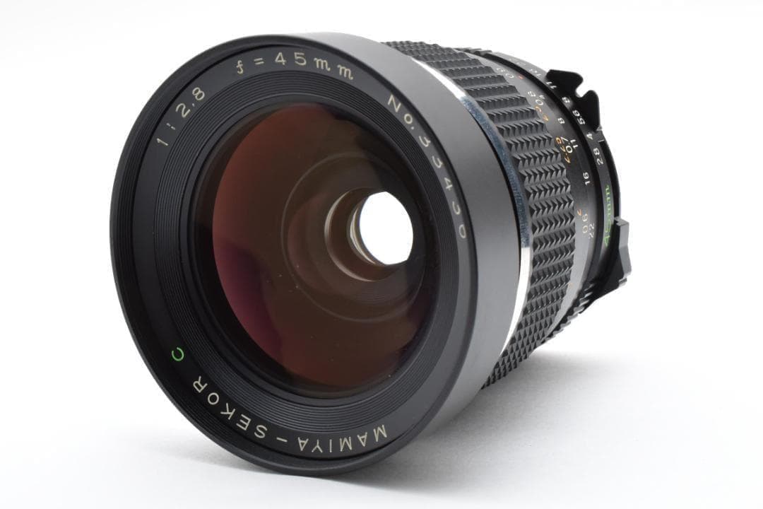 ■動作良好■ MAMIYA SEKOR C 45mm F2.8 C220C330