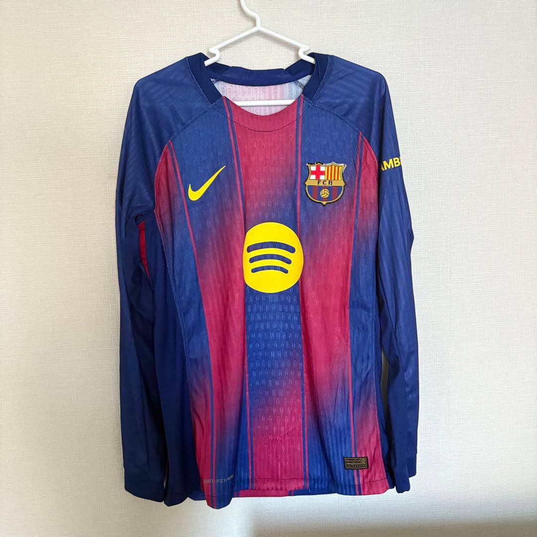 ラミン ヤマル バルセロナ ユニフォーム 長袖 バッジ付 新品