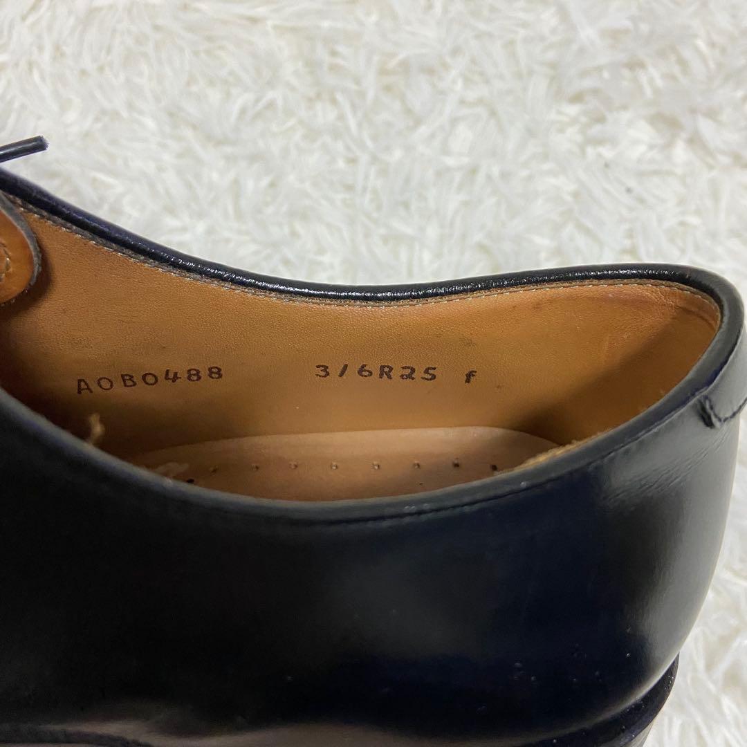 美品 REGAL Uチップ ビジネス シューズ 革靴 25.0 黒 316R