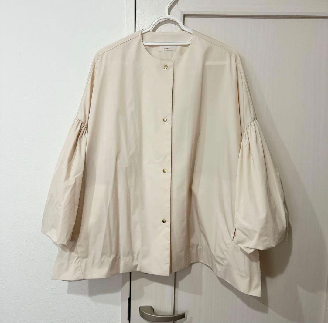 yori ヨリ 2023 撥水タフタバルーンジャケット