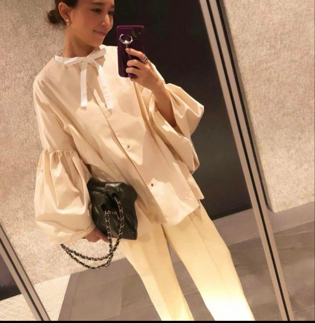 yori ヨリ 2023 撥水タフタバルーンジャケット