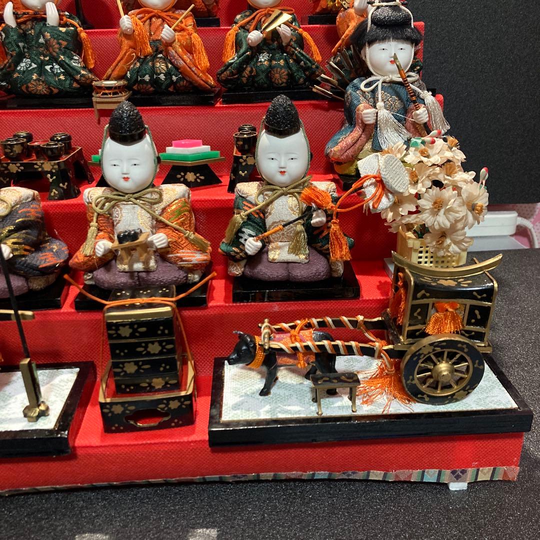 雛人形　最終価格　木目込み十五人揃え　古い