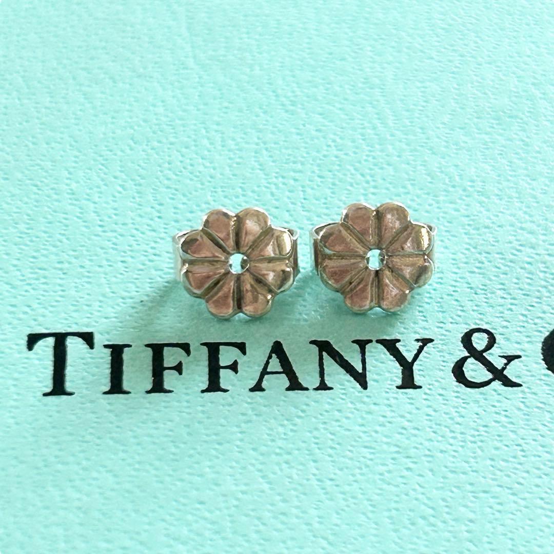 【極美品】ティファニー　ナロー　フープピアス　SV925 袋箱付き