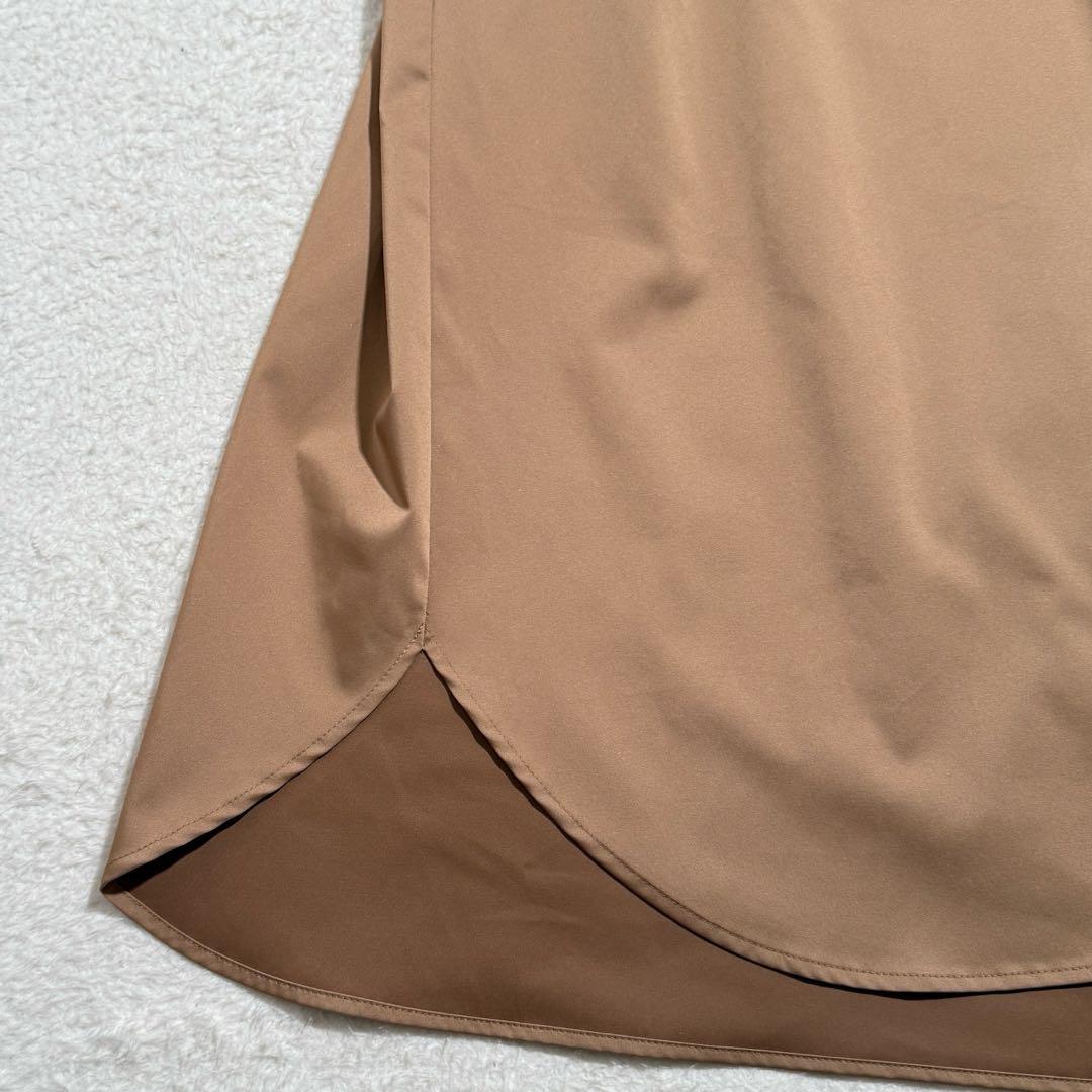 美品　SOEJU ソージュ　リモンタコートワンピース　キャメル　2way