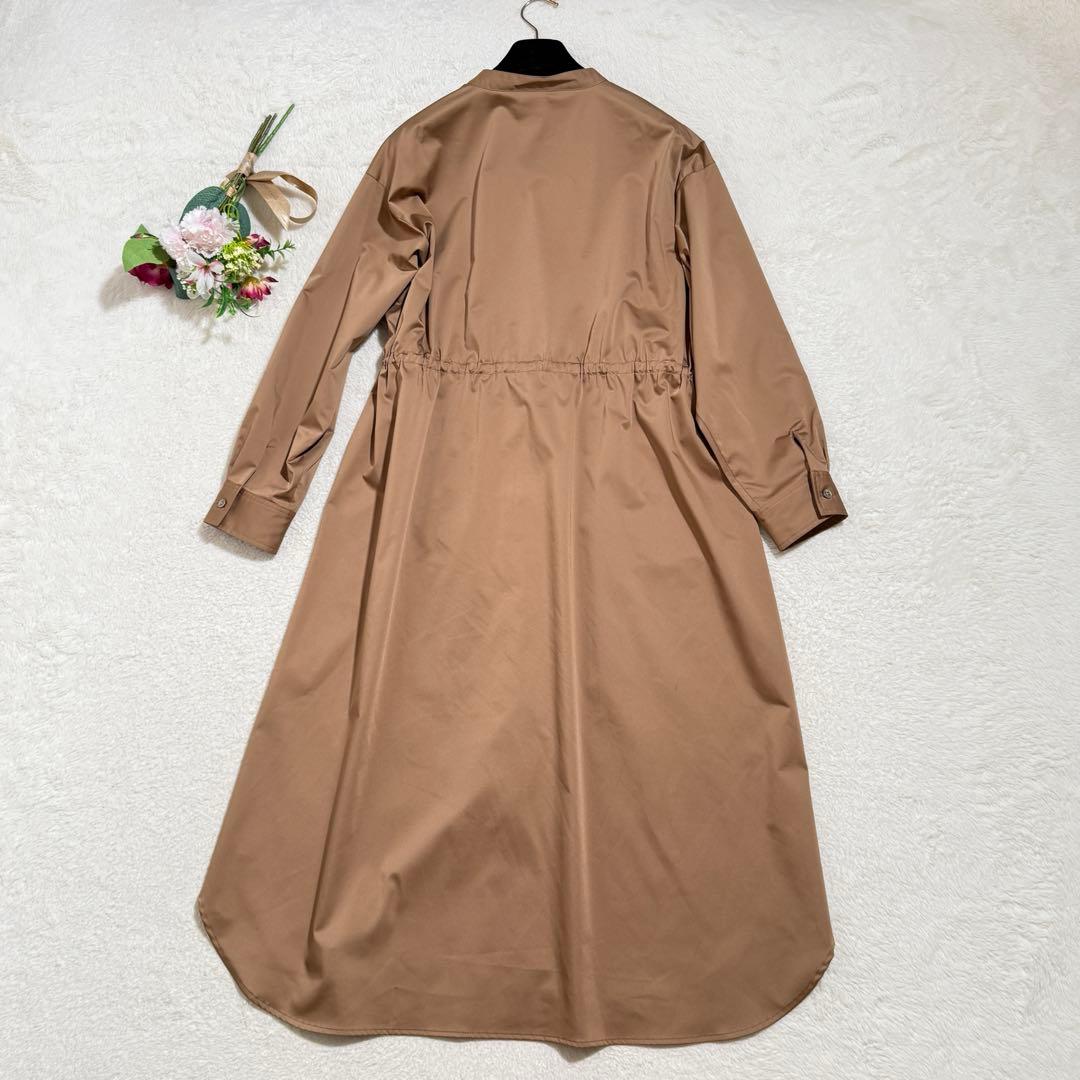 美品　SOEJU ソージュ　リモンタコートワンピース　キャメル　2way