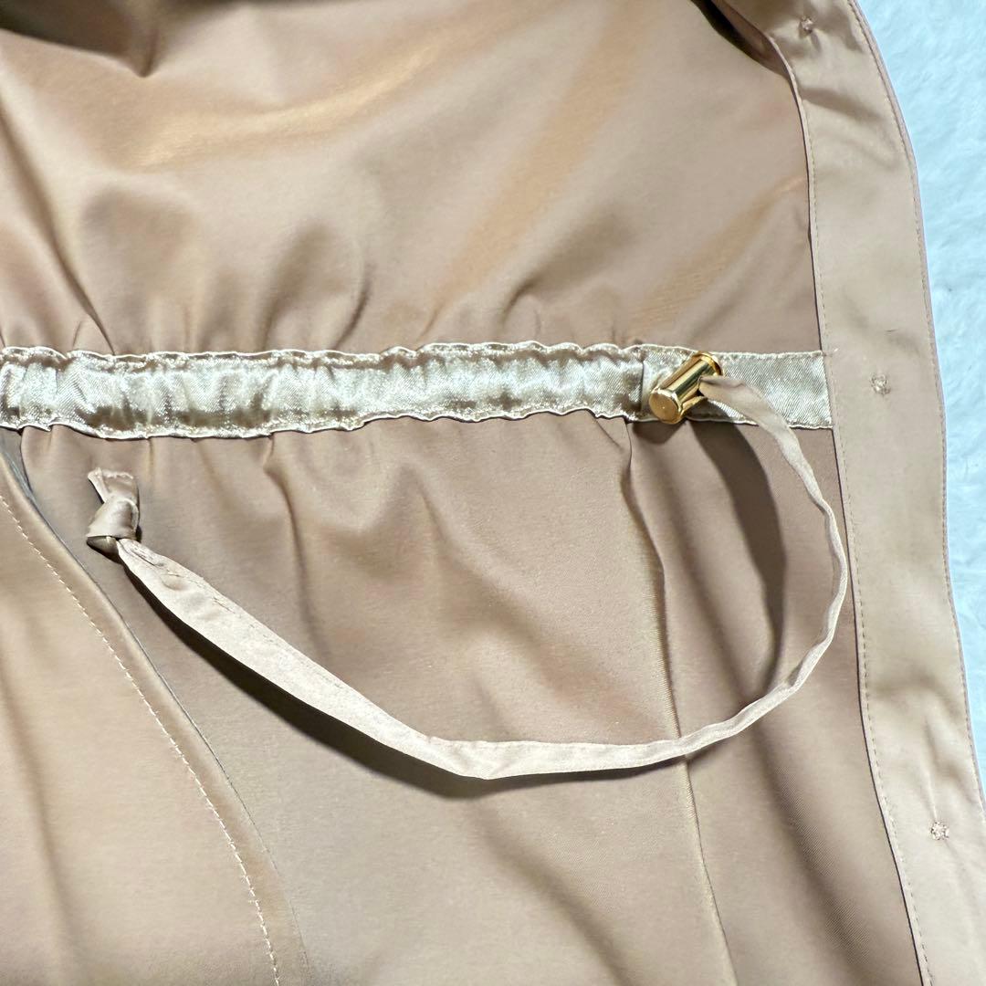 美品　SOEJU ソージュ　リモンタコートワンピース　キャメル　2way