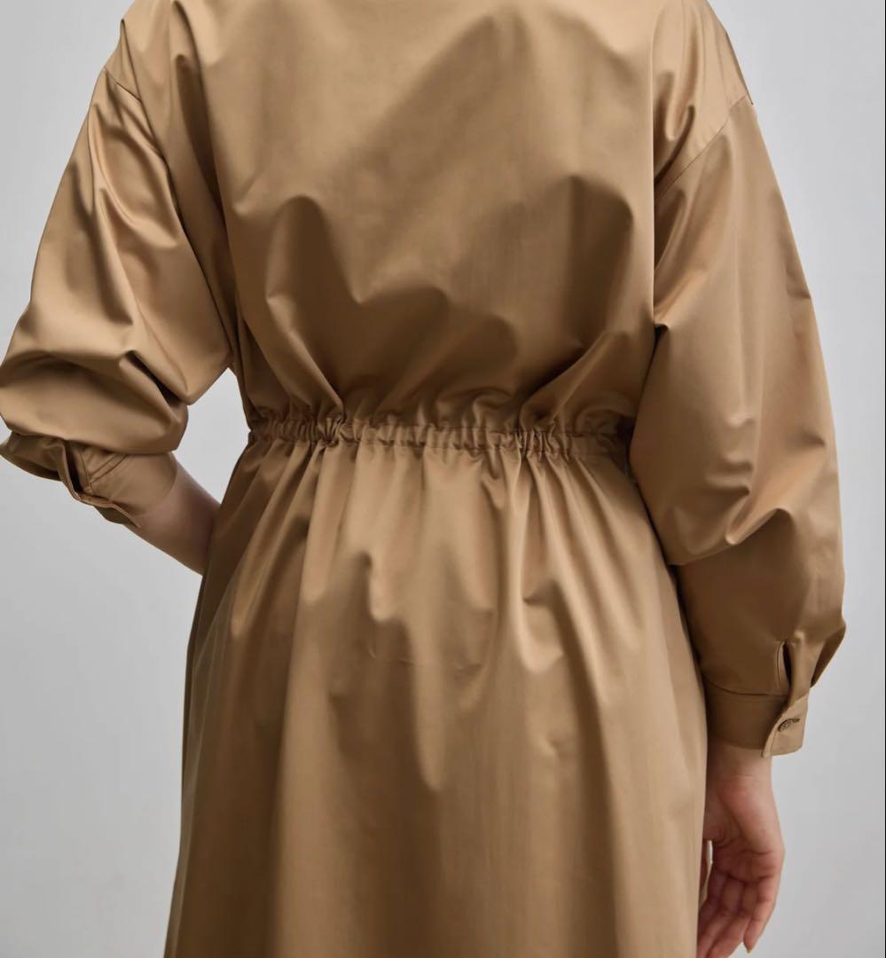 美品　SOEJU ソージュ　リモンタコートワンピース　キャメル　2way