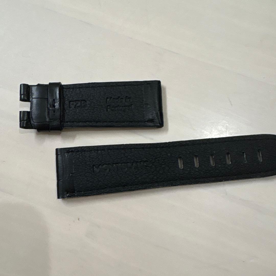 【新品未使用】MONTBLANC モンブラン　純正　アリゲーター　時計ベルト