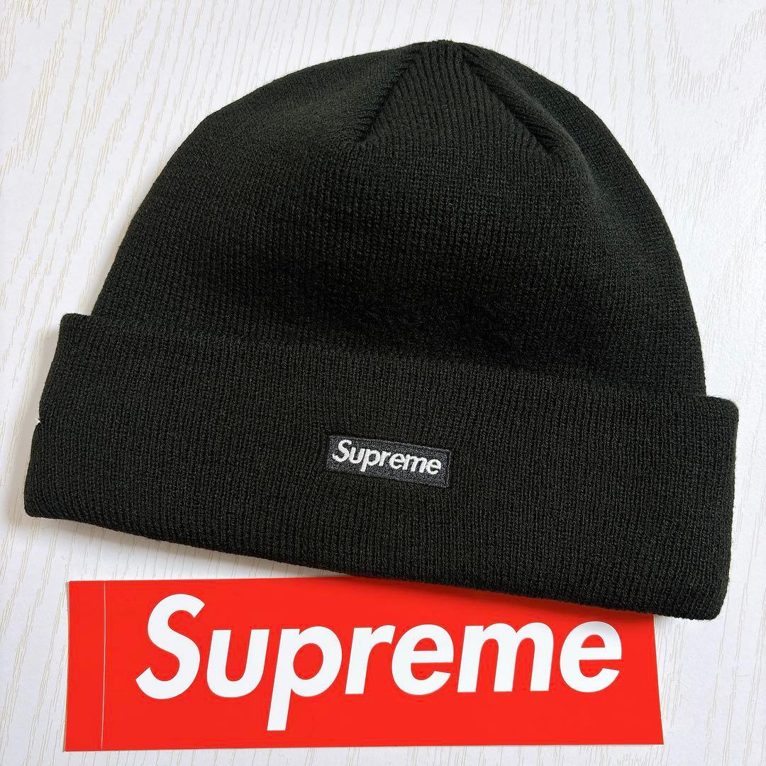 Supreme NEW ERA ツノ　デビル　Sロゴ ニット帽　ブラック　黒