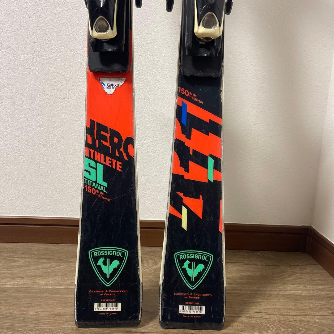 ROSSIGNOL HERO ATHLETE SL150 スキー板