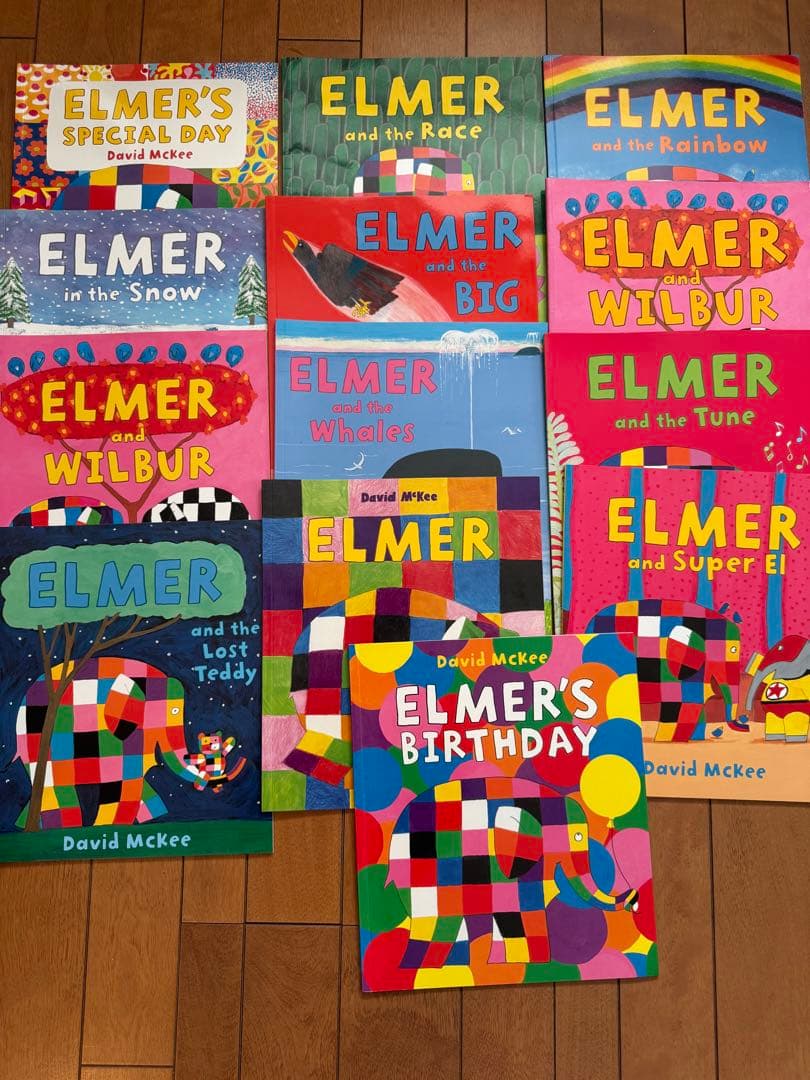 Elmerシリーズ 絵本 13冊セット