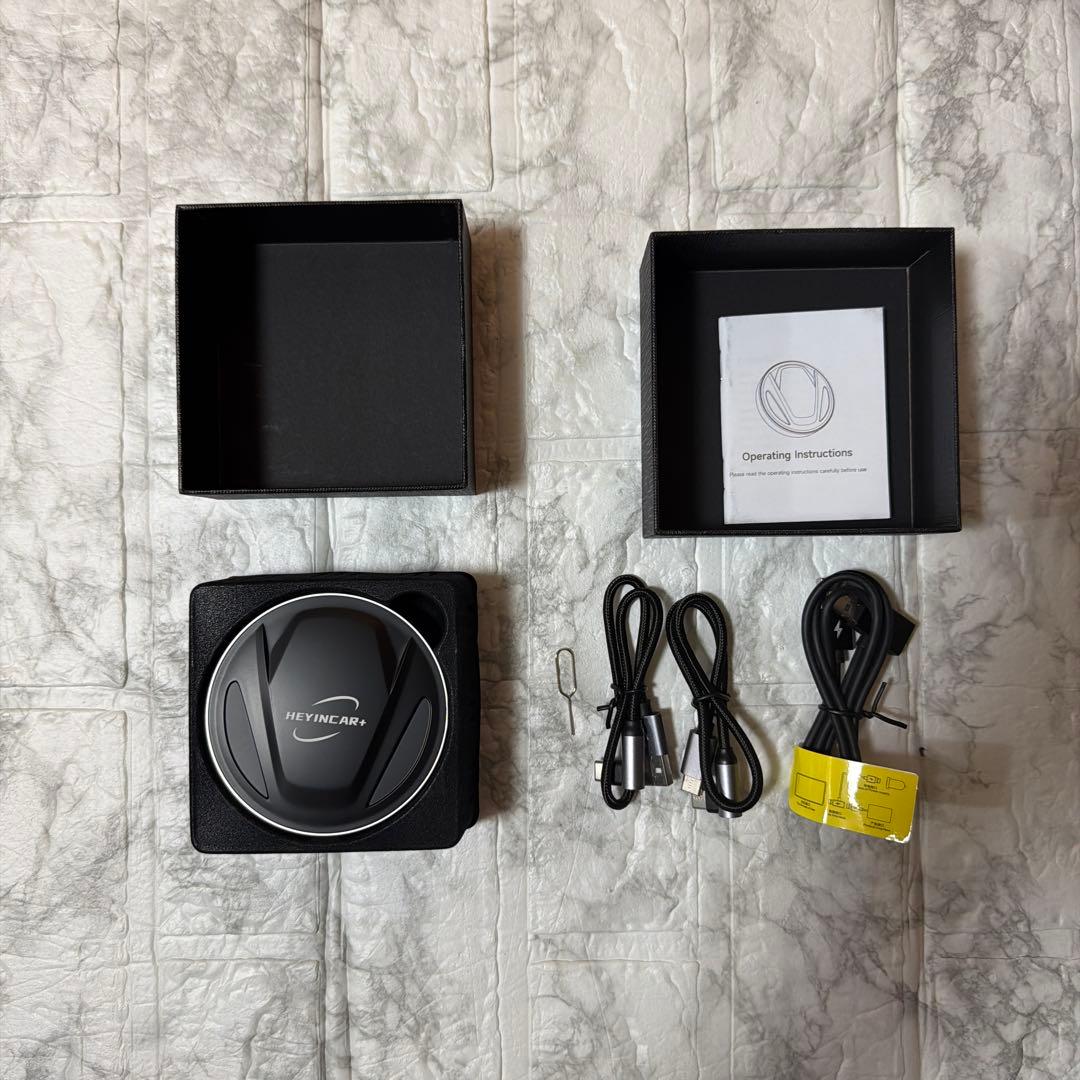 CarPlay AI Box Android 13アタブター nano SIM