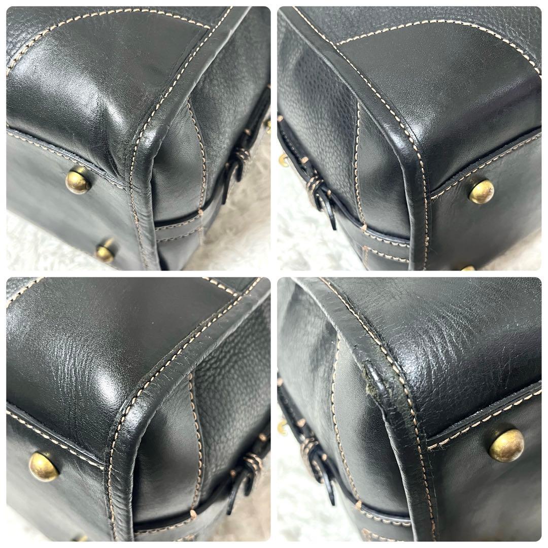 ✨希少✨ ソメスサドル トートバッグ ステッチ オールレザー 黒