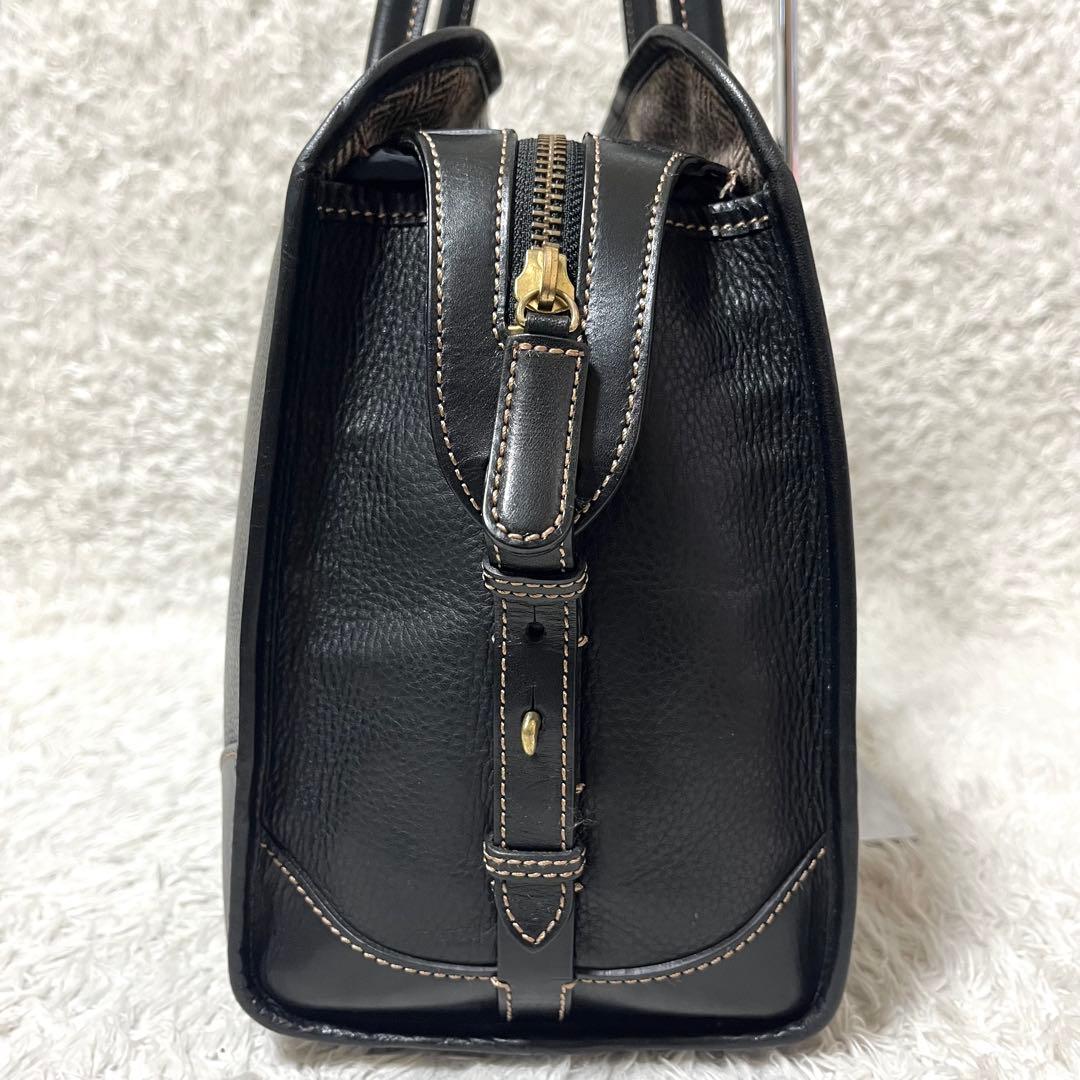 ✨希少✨ ソメスサドル トートバッグ ステッチ オールレザー 黒