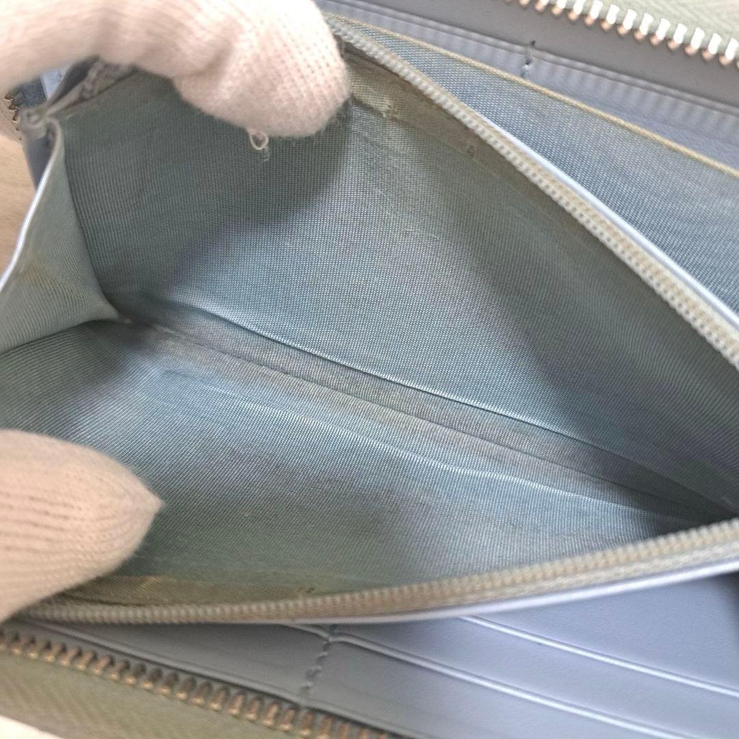 グッチ　長財布　ラウンドファスナー マーモント　キルティング　GGロゴ