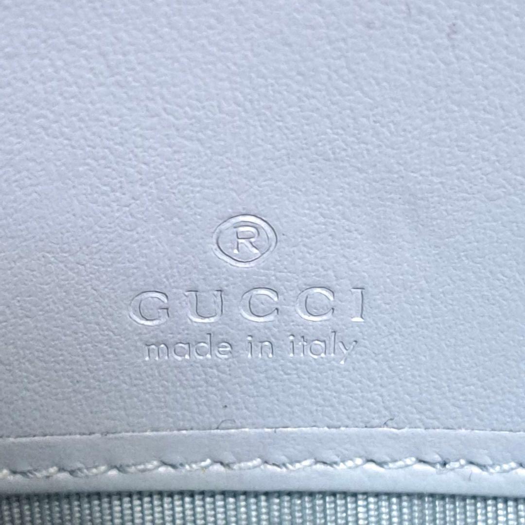 グッチ　長財布　ラウンドファスナー マーモント　キルティング　GGロゴ