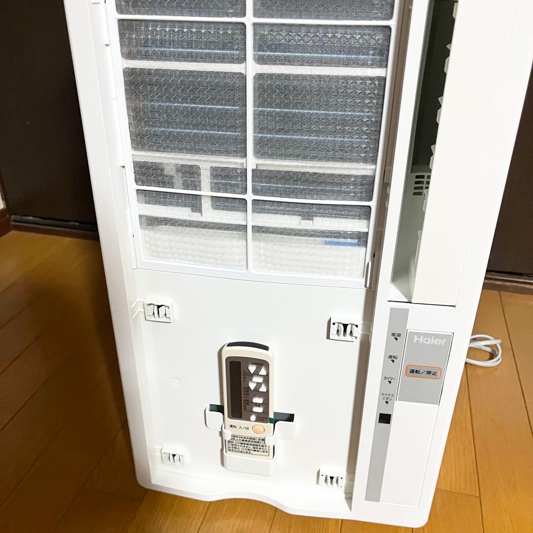Haier ハイアール ルームエアコン JA-16T 窓用エアコン　リモコン付き