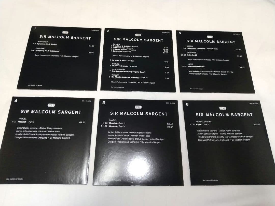 18枚組 SIR MALCOLM SARGENT