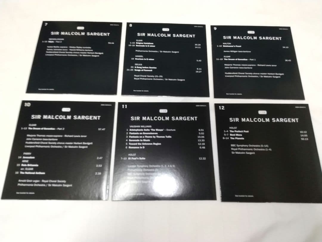 18枚組 SIR MALCOLM SARGENT