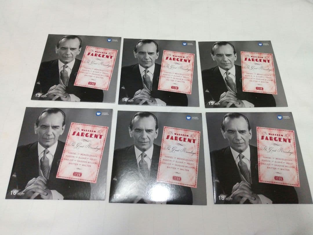 18枚組 SIR MALCOLM SARGENT